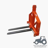 Buy cheap PF900 - 900kgs Loading 3 Point Pallet Forks ; Tractor Fork Pallet For Farm product