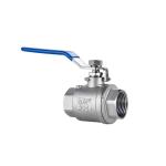 Manual Control Ball Valve for DN80 Stainless Steel 301 Female Threaded Ball