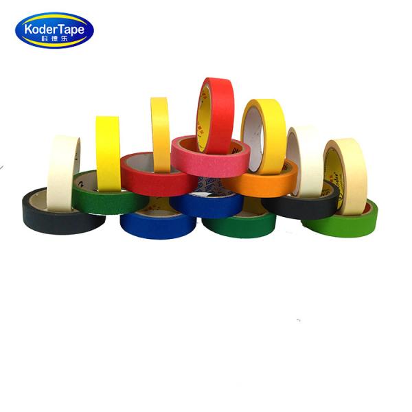 Buy cheap General Purpose Crepe Multi Colored Masking Tape Rainbow Colorful from wholesalers