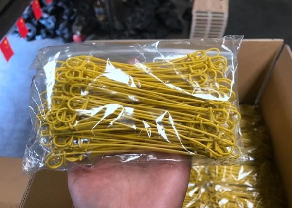 Buy cheap BWG22 Plastic Coated And Copper Plated Loop Tie Wire from wholesalers