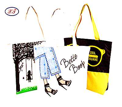 Manufacturer High Capacity Canvas Shoulder Bags Woman Shopping Bags Cotton Shopping Beach Bag
