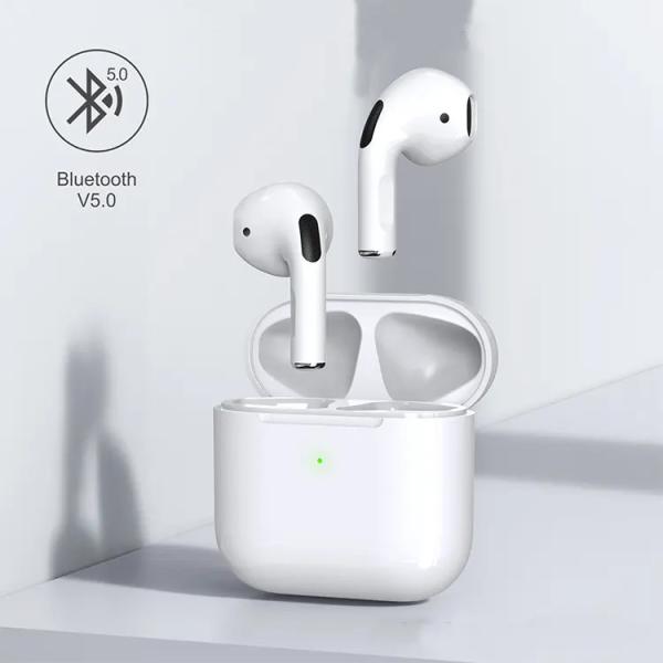 Auto Boot Pair Bluetooth Headphones IPX4 Waterproof TWS Touch Control Wireless