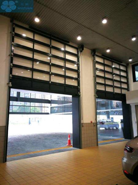 Buy cheap Luxury 2.5mm Galvanized Steel 3m High Glass Garage Doors from wholesalers