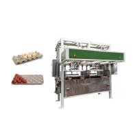 Buy cheap Eco Friendly Paper Molded Machine For Making Egg Carton Fruit Tray Coffee Cup product