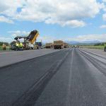 3.6m Fiberglass Geotextile Geogrid Fabric Driveway Warp Knitting