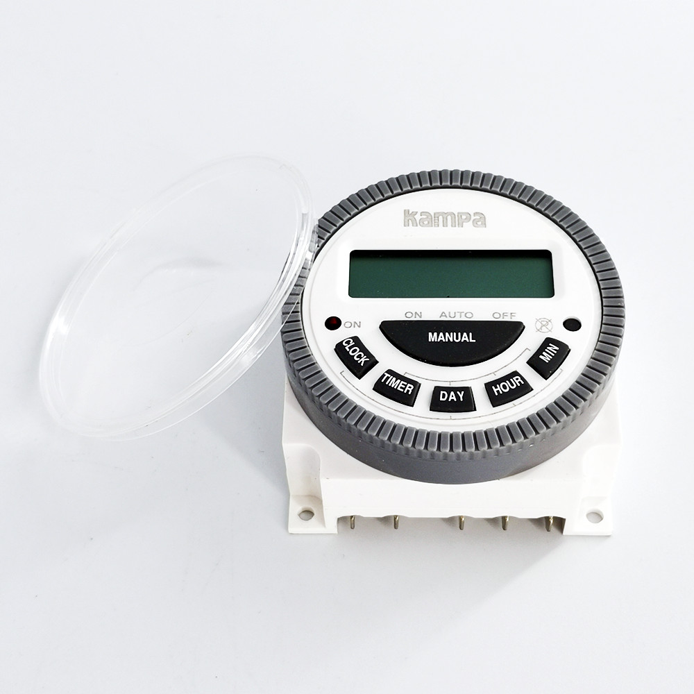 30Amp Timer Switch Digital Programmable Street Lights Time Controller 220v CN304A
