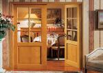 Luxury Interior PVC Coated MDF Wood Composite Door For Rooms