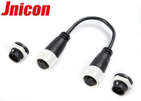 Buy cheap IP67 Signal Circular Push Pull Connectors 9 Pin Fire Safety Anti - Deformation from wholesalers