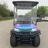 Buy cheap Golf Cart 4 Passenger Color Changing Paint Lithium Battery Max Speed 40km/h Off Road Tires from wholesalers