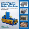 Buy cheap 11000KG Weight Scrap Metal Baler Compressing Machine with Hydraulic Baling Press from wholesalers