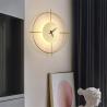 Buy cheap Nordic Designer Rudder Black Gold Led Wall Lamp For Living Room Bedroom Wall Clock Lamp(WH-OR-167) from wholesalers