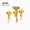 Buy cheap 1T 2T 5T Electric Chain Hoist 10m Lifting Height Large Load Capacity Yellow from wholesalers