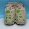 Buy cheap Cylindrical Ladies Drawstring Bag , Small Round Bottom Jute Carrier Bags from wholesalers