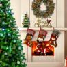 Buy cheap 3PCS 18" Christmas Stocking Classic Large Stockings Santa, Snowman, Reindeer Xmas Character for Family Holiday Christmas from wholesalers