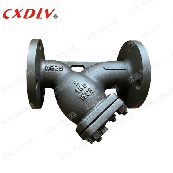 Buy cheap Carbon Steel Flanged Ends Y Strainer Valve With Mesh 80 PN16 RF from wholesalers