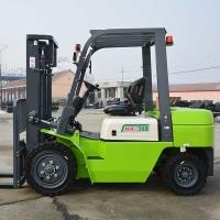 Buy cheap Mast 4.5m Forklift Truck Solid Tires Four Wheels 3.5T Lithium Battery Forklift product