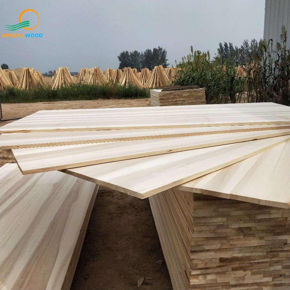Moisture Content 8-12% Poplar Edge Glued Panels For Furniture Eco Friendly Glue