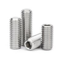 Buy cheap Galvanized Nut Bolt Fastener , headless hex screw M4 Multifunctional product