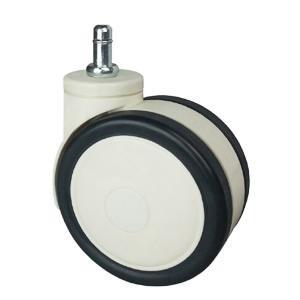 Buy cheap twin caster stem casters polyurethane wheels hospital bed 3 in from wholesalers
