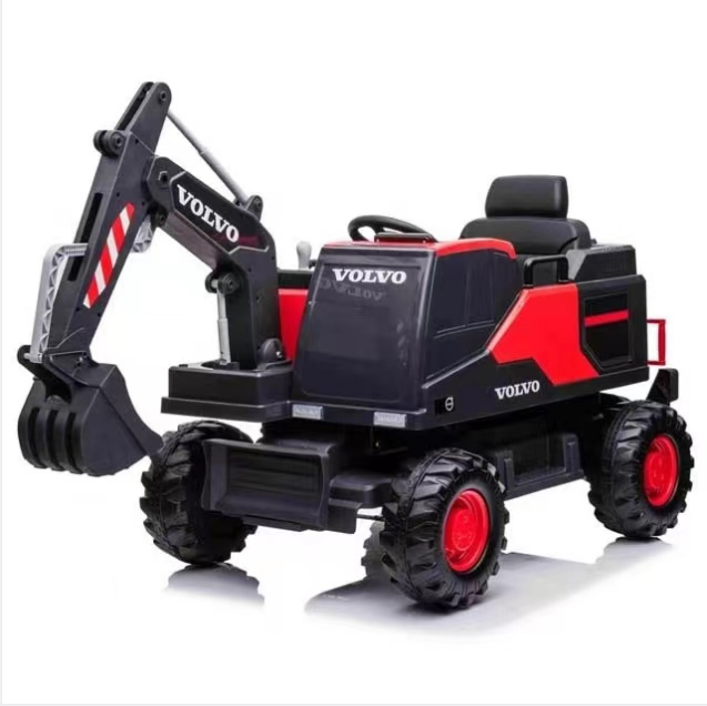 2022 Popular Children's Excavator Electric Ride On Car for Kids Authorized and Plastic