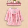 Buy cheap Winter Children's Clothing Girls Bunny Ears Warm Cotton Coat Baby Girl Hooded Coats from wholesalers