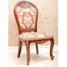 Buy cheap ISO14001 Wood And Fabric Armchair Teak Wood Dining Chairs from wholesalers