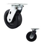 880LBS Capacity Heat Resistant Rotating 6" Drying Rack Trolley Casters