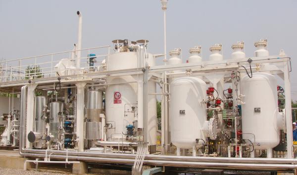 Buy cheap Skid Mounted Natural Gas Hydrogen Generator By SMR Compact Footprint from wholesalers