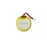 Buy cheap Round 3.7 Volt Lithium Polymer Battery 480mAh LiPo Battery Rechargeable product