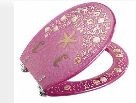Buy cheap poly-resin toilet seat cover,sea horse toilet seat ,sanitary ware,BATHROOM,sand,transparent seat from wholesalers
