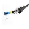 Buy cheap Two Cores Armored Fiber Optical Patch Cord Single / Multi Mode Type from wholesalers