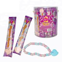Buy cheap Colorful Compressed Dextrose Candy Funny Bracelet Shape 22 G 50 Pieces 8 Jars product