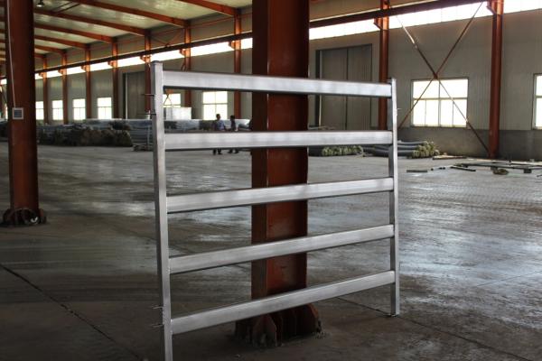 Buy cheap Livestock Fence Panels Oval Rail Cattle Panel Heavy Duty 6 Bar from wholesalers