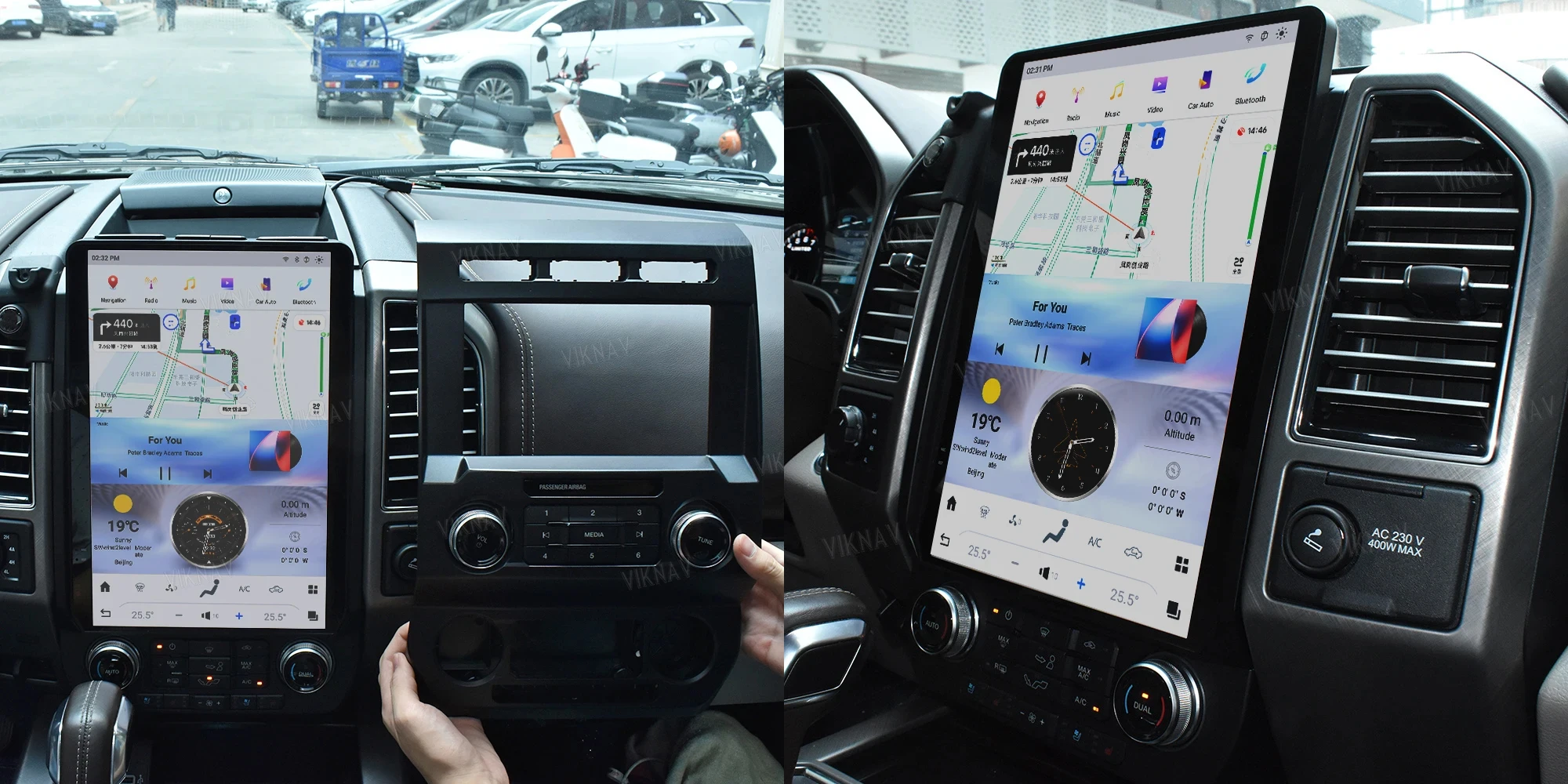 Android 128GB Ford F150 Radio F250 F350 F450 Multimedia Player Wireless Carplay