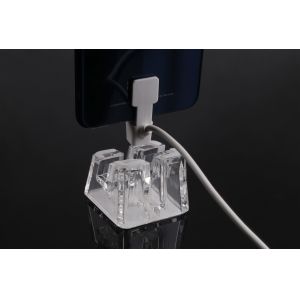 COMER Security Display Holder Clear Tablet Pc Display acrylic shelves