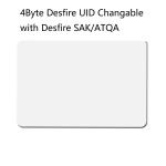 ISO14443A Uid Changeable RFID Smart Card 13.56mhz Access Control PVC Card