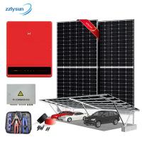 Buy cheap Roof Mounting On Grid Solar Power System 50KW 60KW MPPT Commercial product