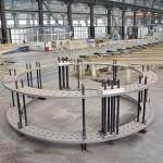 Prestressed Foundation Wind Turbine Anchor Bolts Anchor Plates