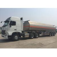 Buy cheap Large Capacity Diesel Semi Trailer Fuel Tanker Truck Tri - Axle 50 - 80 Tons product