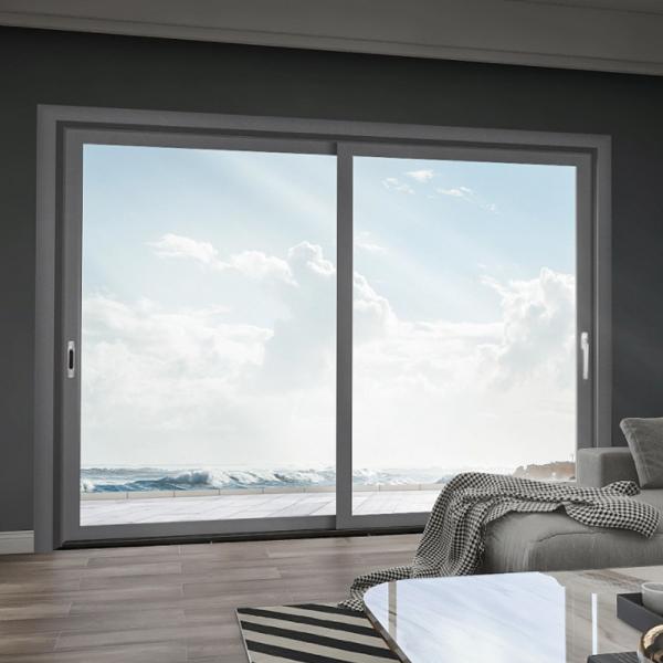 Buy cheap 2.2 mm Wall Thickness Modern Style Double Glazed Glass Luxury Sliding Aluminum Window from wholesalers