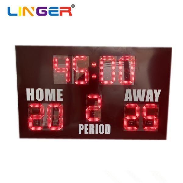 Buy cheap Standard Ecomomy Electronic LED Football Scoreboard IP65 Waterproof from wholesalers