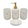 Buy cheap Cute Marble Ceramic Bathroom Set Soap Dispenser Sustainable For Home Hotel from wholesalers