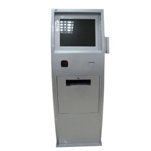Buy cheap RJ11 300nits 19 Inch Interactive Touch Kiosk With Card Reader from wholesalers