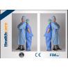 Buy cheap Medical Uniform Disposable Scrub Suits V Or Round Neck Style Oil - Resistant from wholesalers