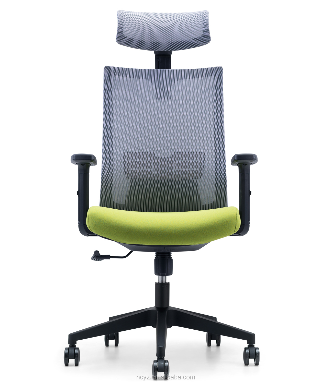 Adjustable Armrest and Headrest Office Mesh Chair for Modern High Back Ergonomic Design