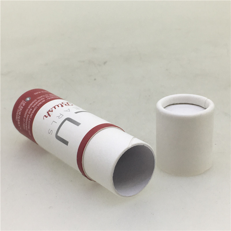 Moisture Proof CMYK Cylinder Paper Jars For Cosmetic Bottle Packaging