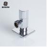 Buy cheap Silver Brass 145g 0.8MPA Chrome Plated Angle Valve from wholesalers
