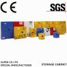 Buy cheap Yellow Drum Flammable Storage Cabinet With Galvanized Steel Shelving from wholesalers