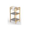Buy cheap Space Saving Height 72cm Depth 33cm Bamboo Bathroom Rack Shelves Organizer from wholesalers