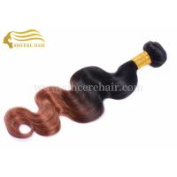 Buy cheap New Fashion Hair Products, 50CM Body Wave Ombre Human Hair Weft Extension for product
